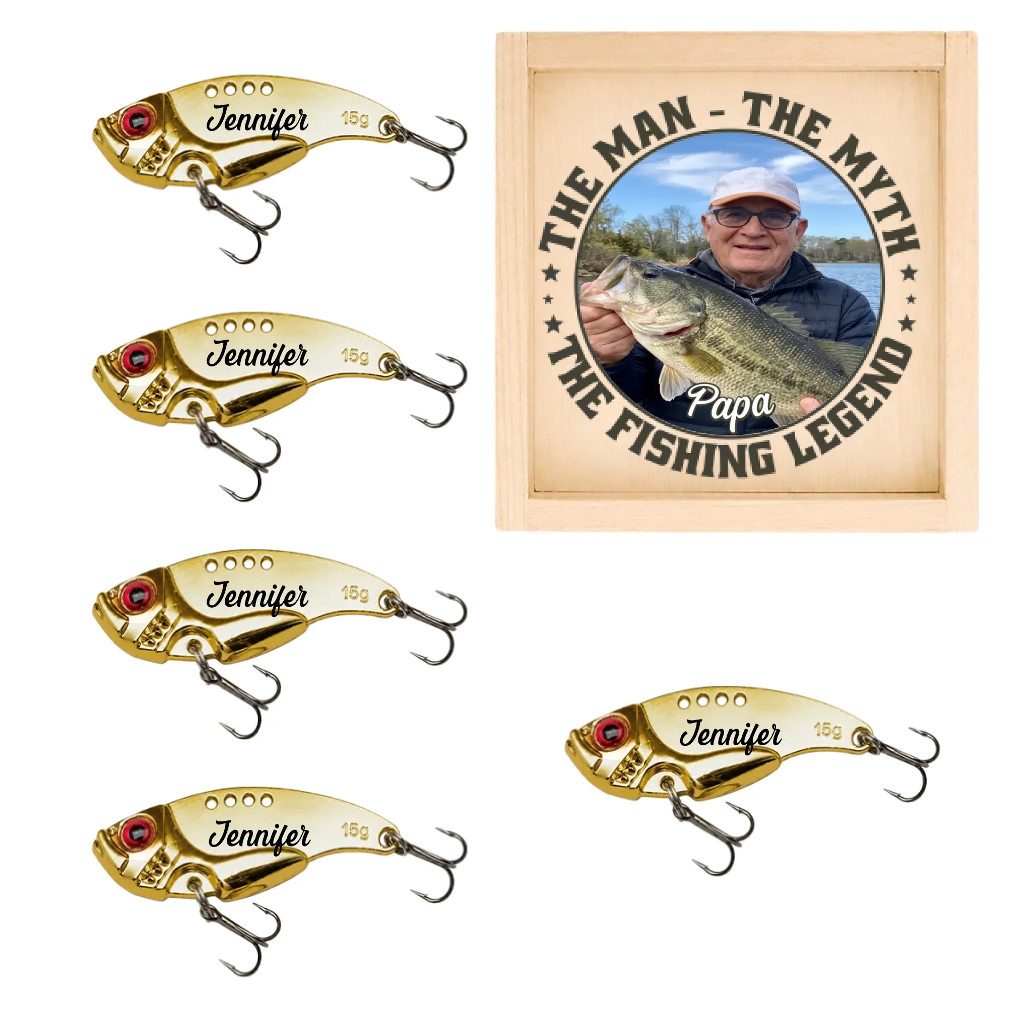 The Fishing Legend - Personalized Custom Fishing Lure - Image 9