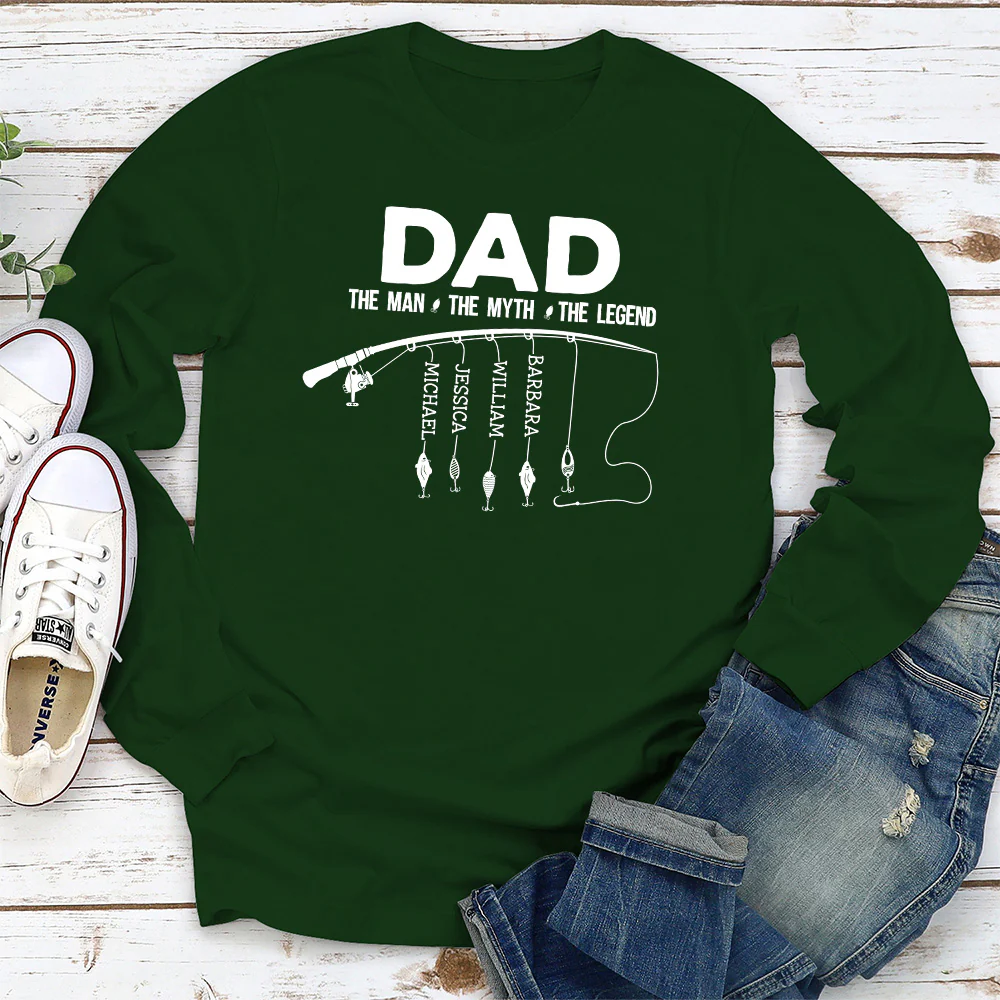 The Fishing Legend - Personalized Custom Shirt - Image 3