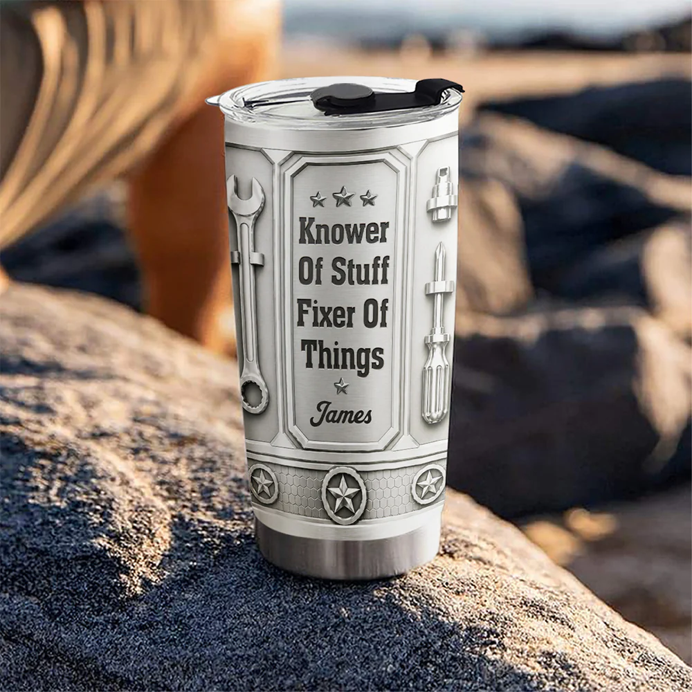 The Fixer - Personalized Custom 3D Effect Tumbler - Image 5