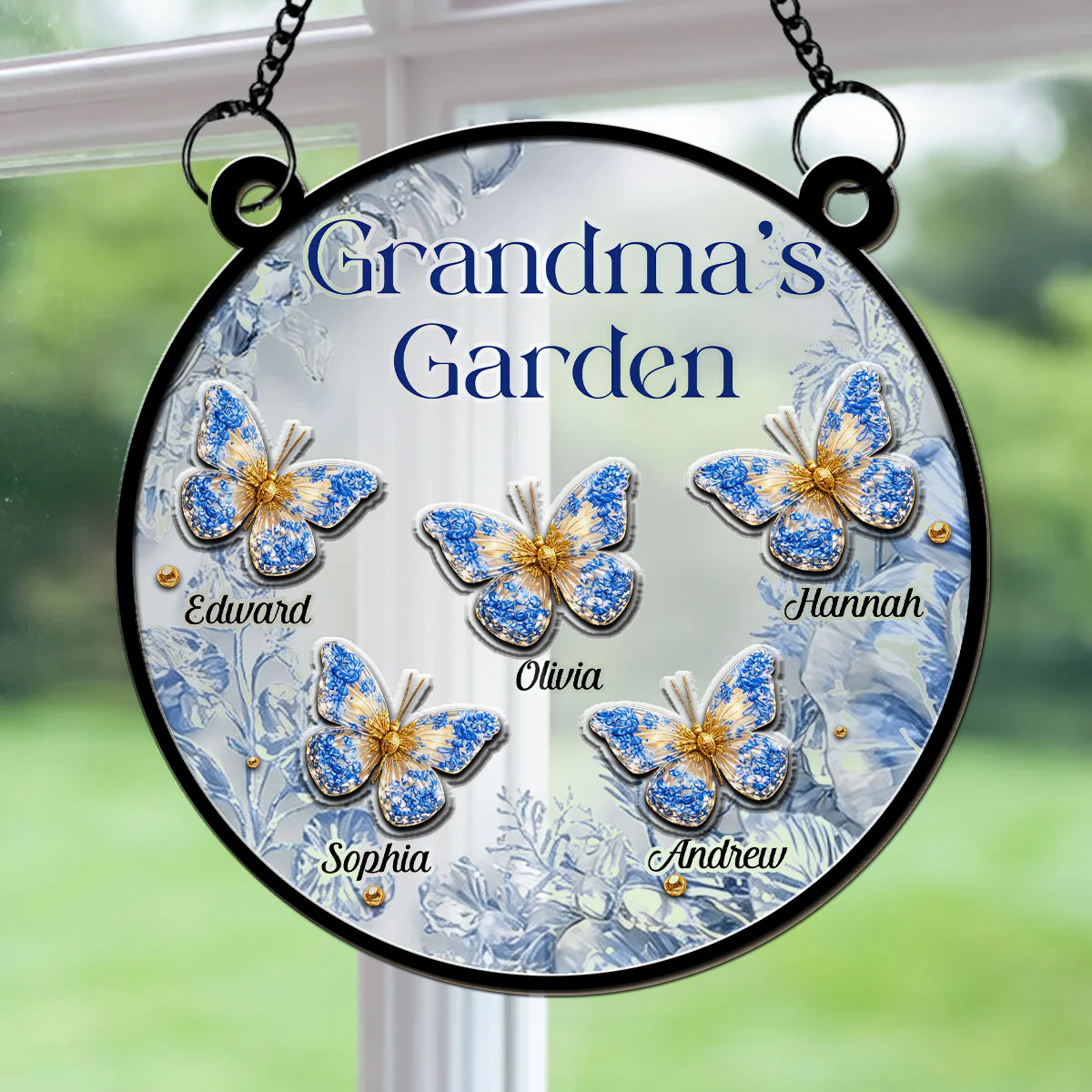 The Garden Mom - Personalized Custom Suncatcher