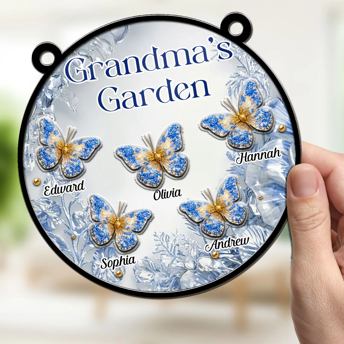 The Garden Mom - Personalized Custom Suncatcher - Image 3