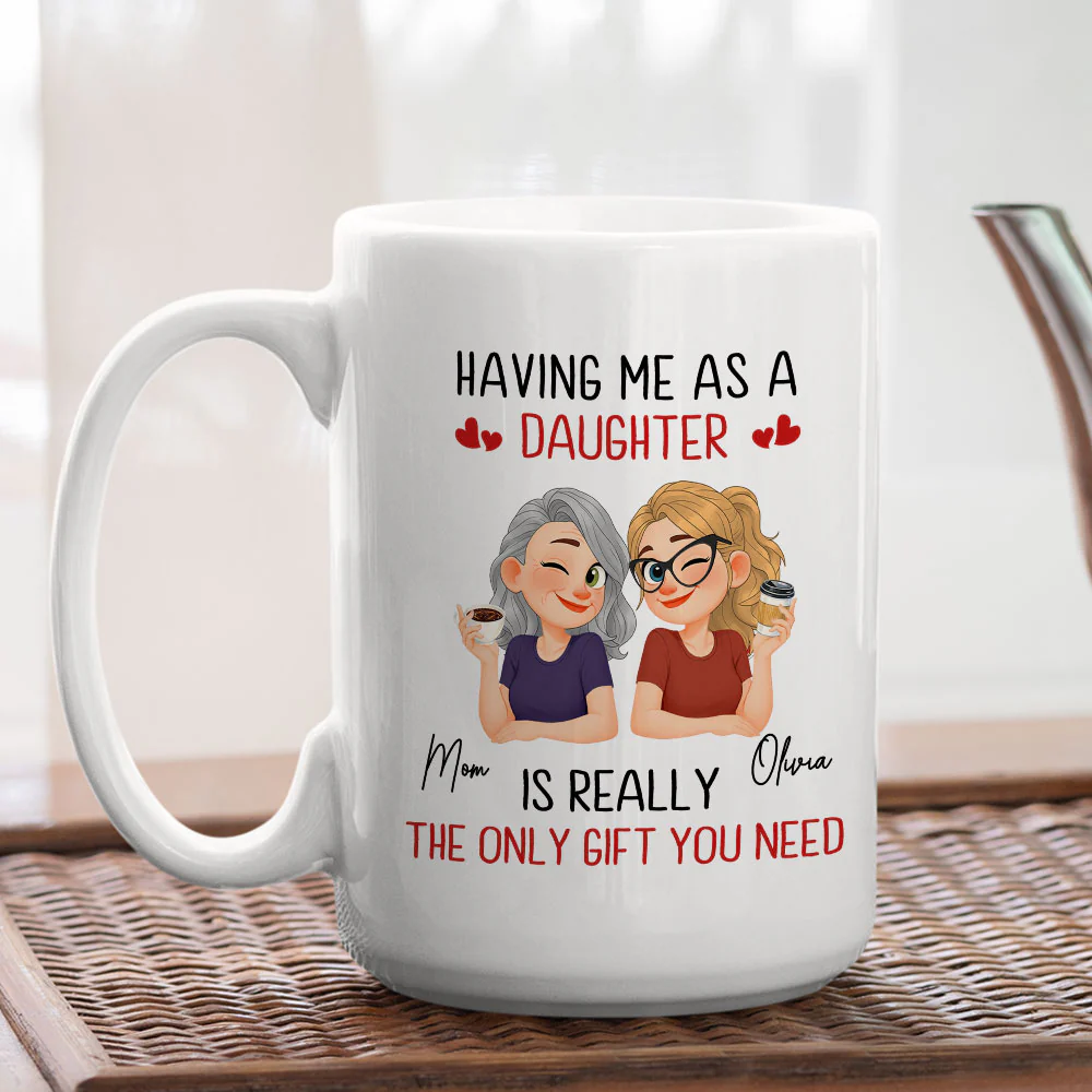 The Gift You Need - Personalized Custom Coffee Mug - Image 4