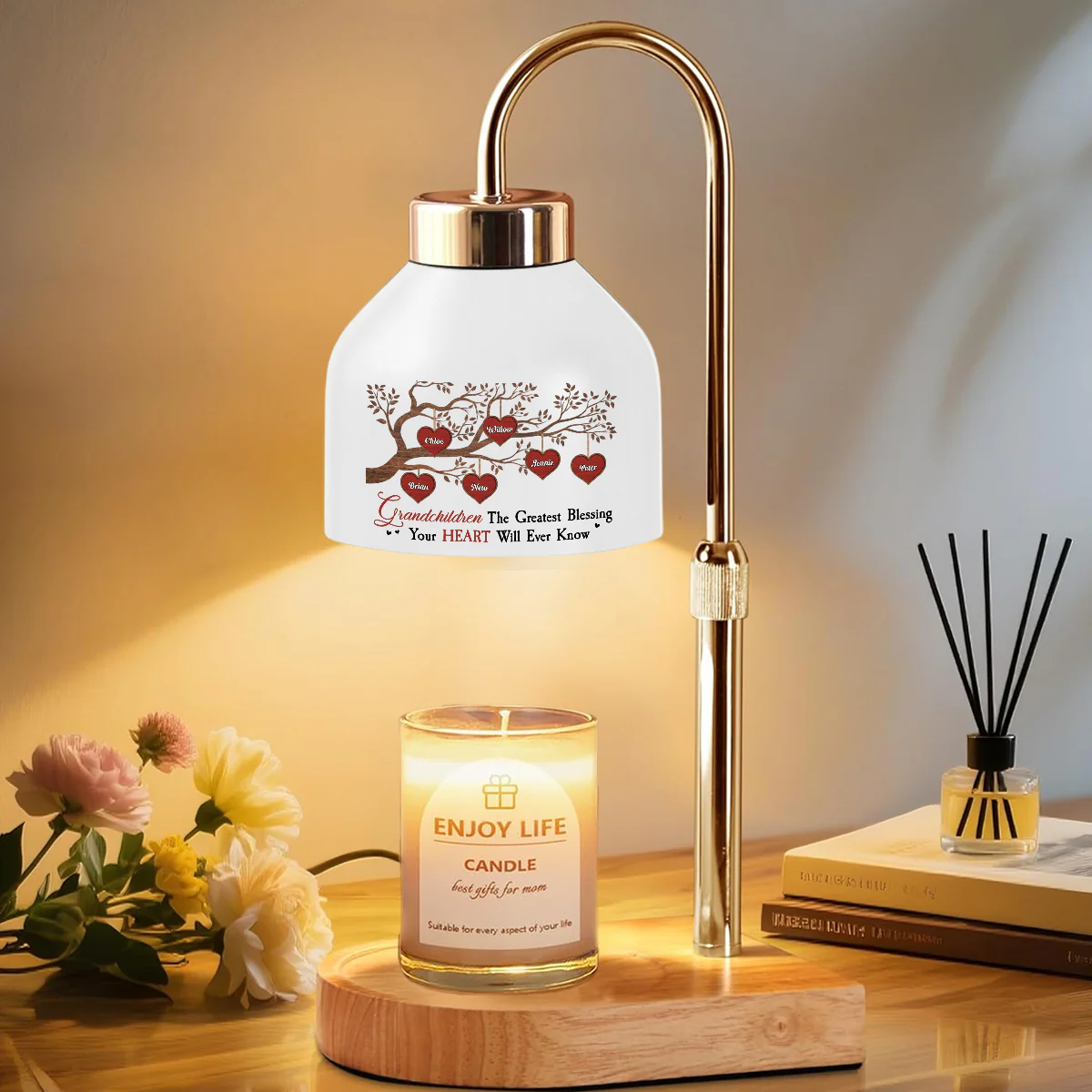 The Greatest Blessing - Personalized Custom Candle Warmer Lamp