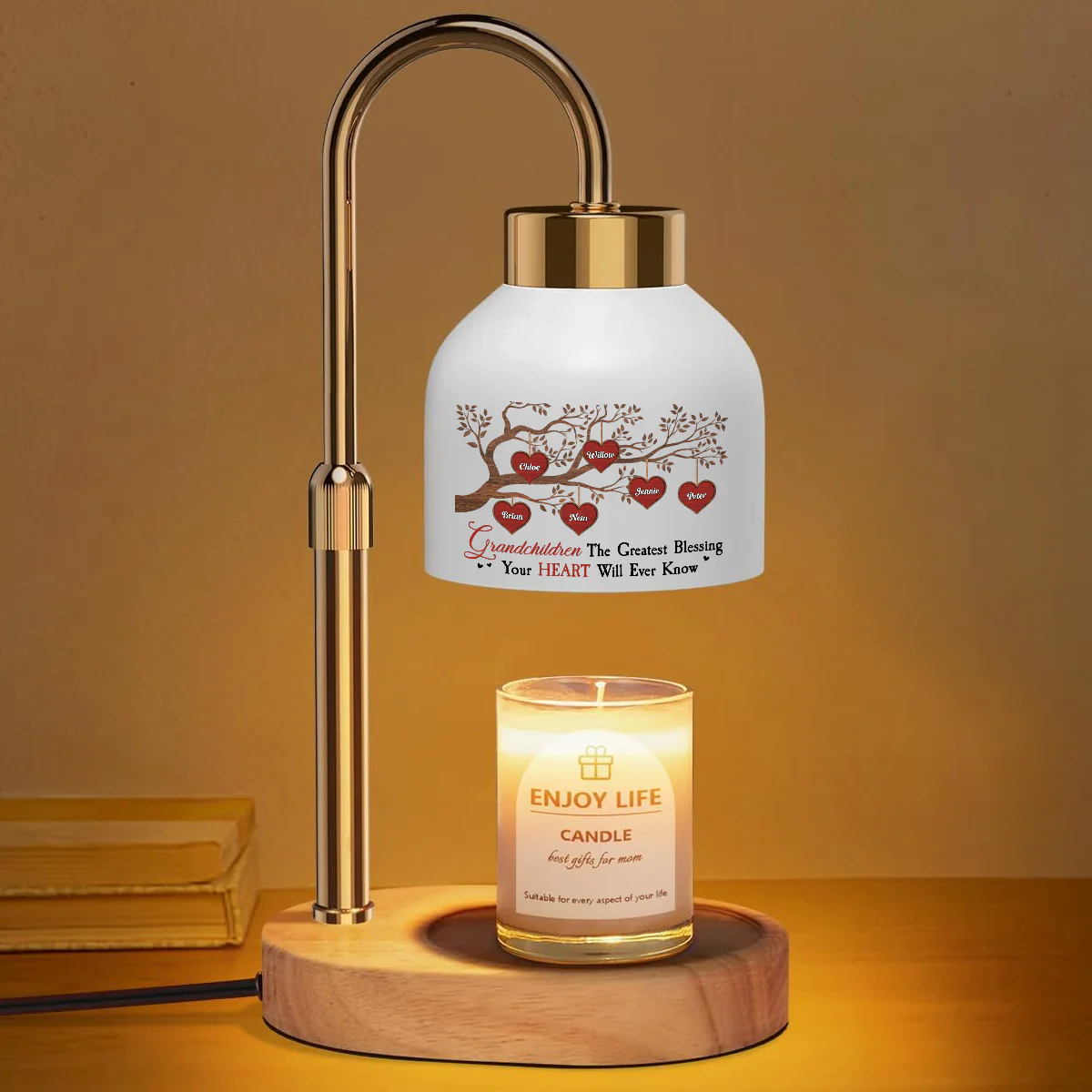 The Greatest Blessing - Personalized Custom Candle Warmer Lamp - Image 2
