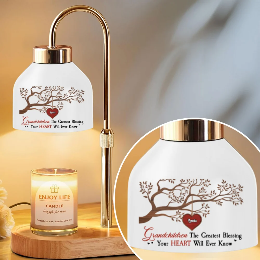 The Greatest Blessing - Personalized Custom Candle Warmer Lamp - Image 6