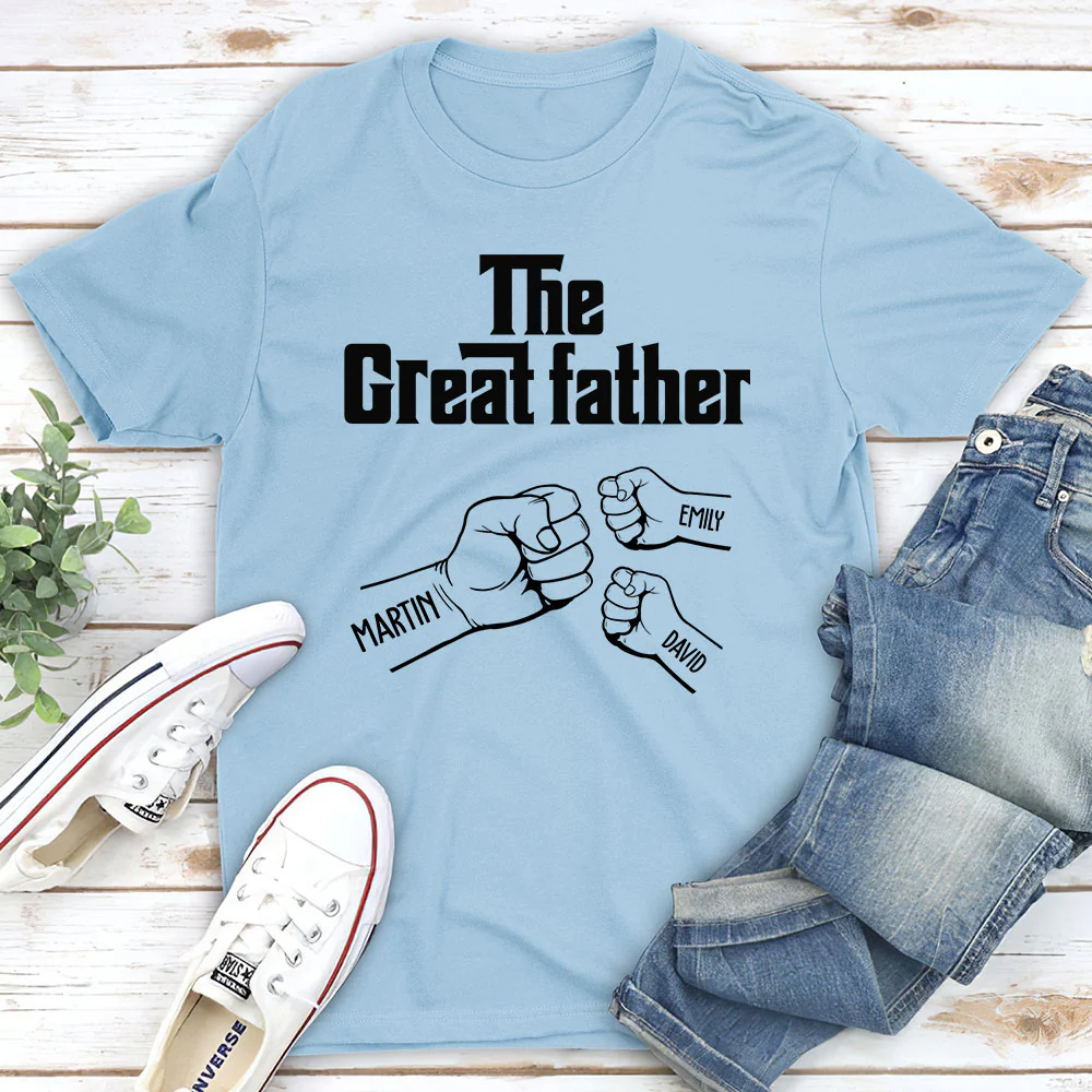 The Greatfather - Personalized Custom Shirt - Image 4