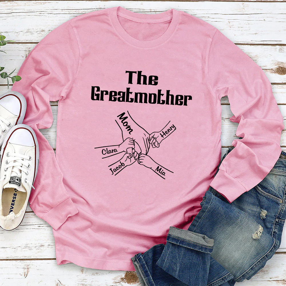The Greatmother - Personalized Custom Shirt - Image 5