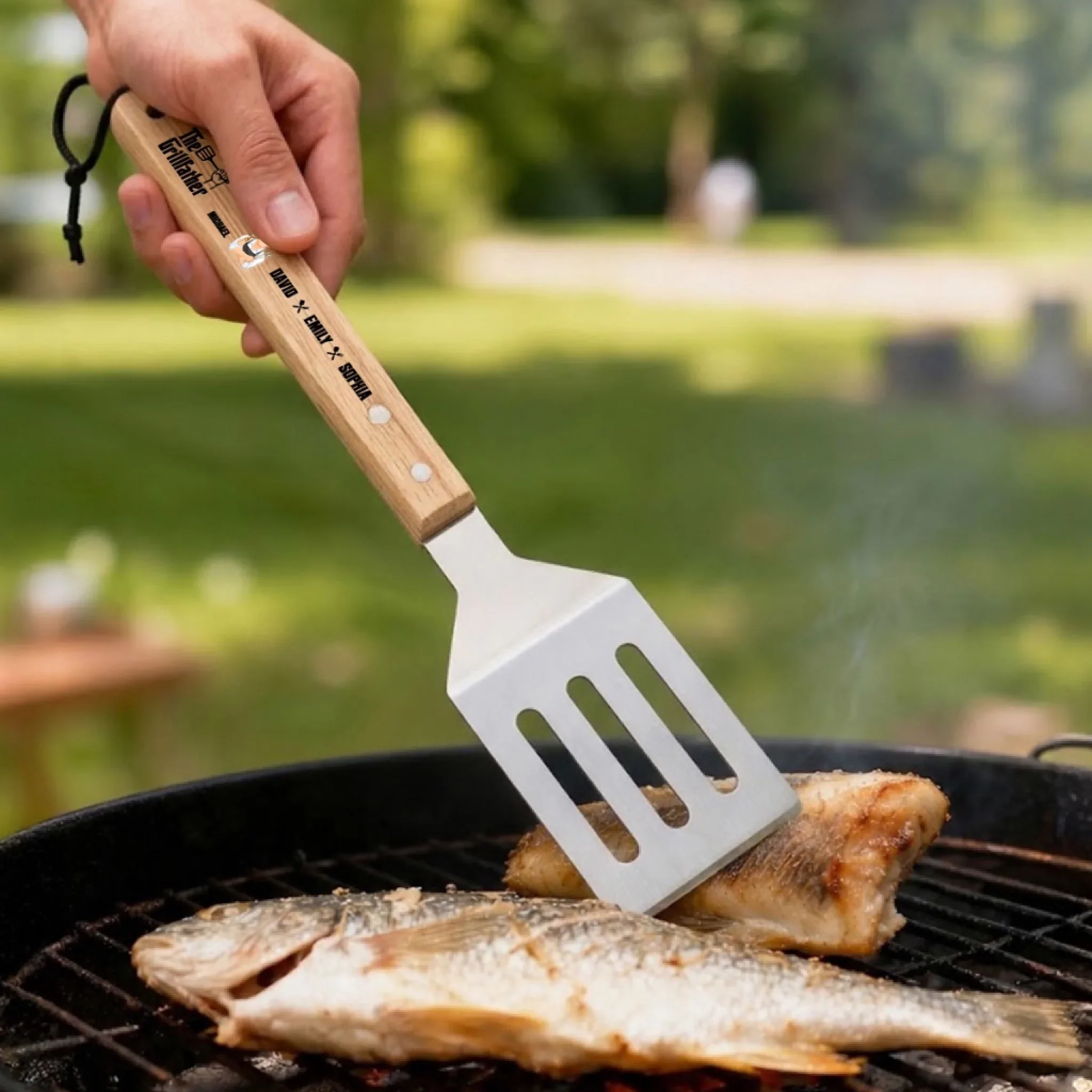 The Grillfather - Personalized Custom Grill Spatula - Image 2