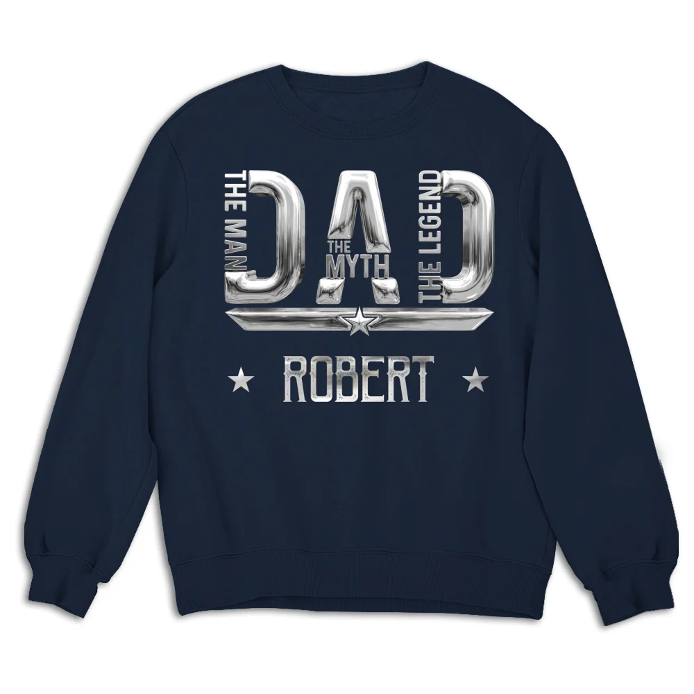 The Man Myth Legend - Personalized Custom Shirt - Image 15