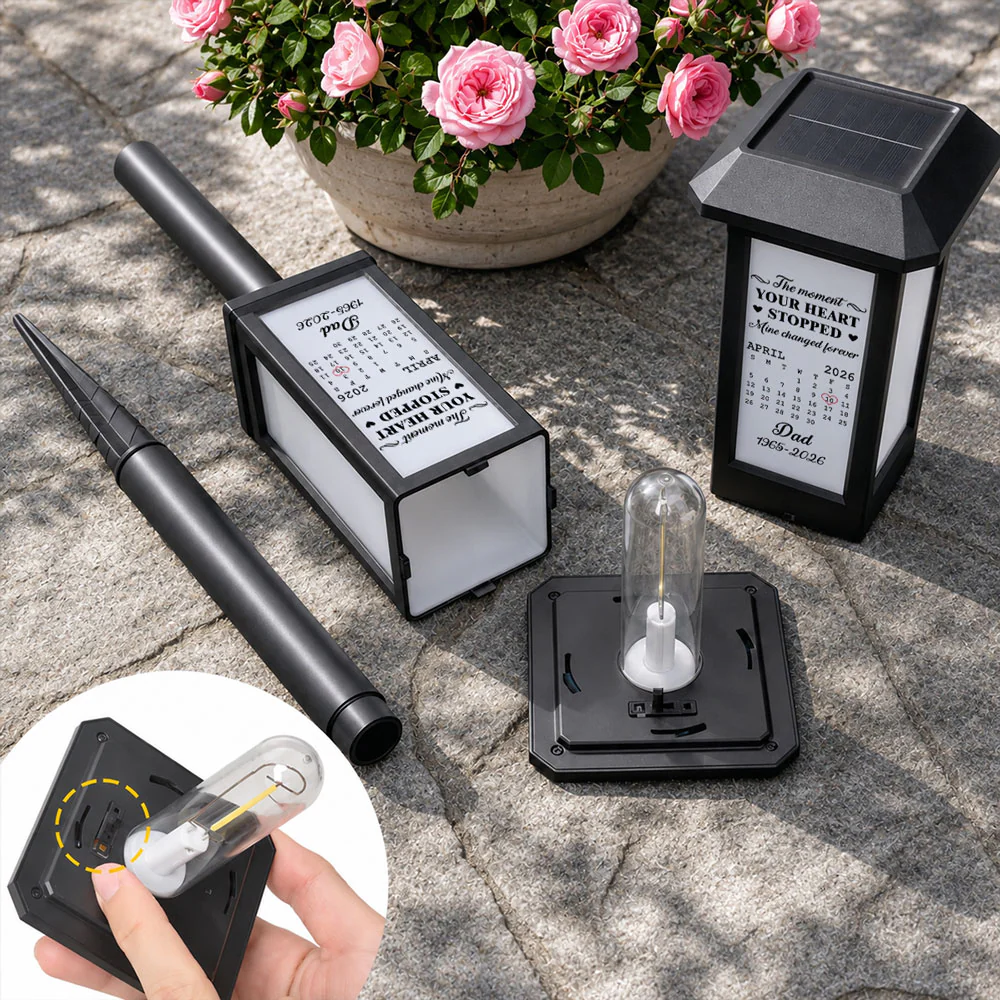 The Moment - Personalized Custom Solar Garden Light - Image 5