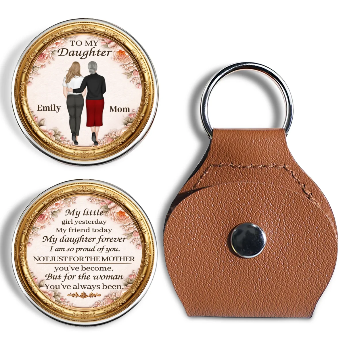 The Mother You Have Become - Personalized Custom Pocket Hug - Image 6