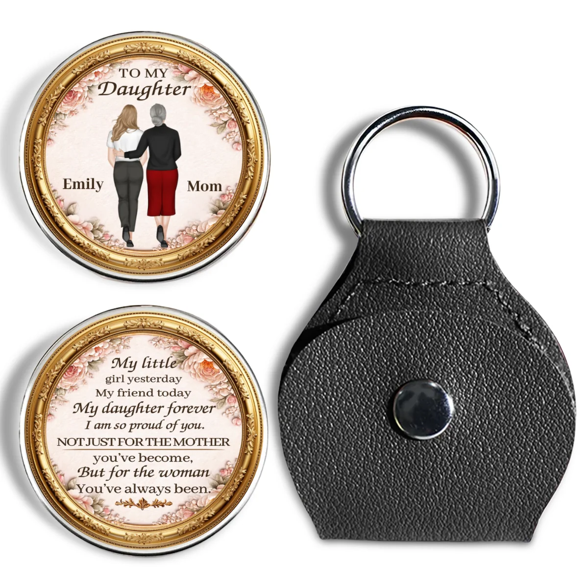 The Mother You Have Become - Personalized Custom Pocket Hug - Image 7