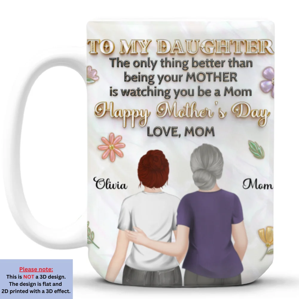 The Only Thing Better - Personalized Custom 3D Effect Mug - Image 9