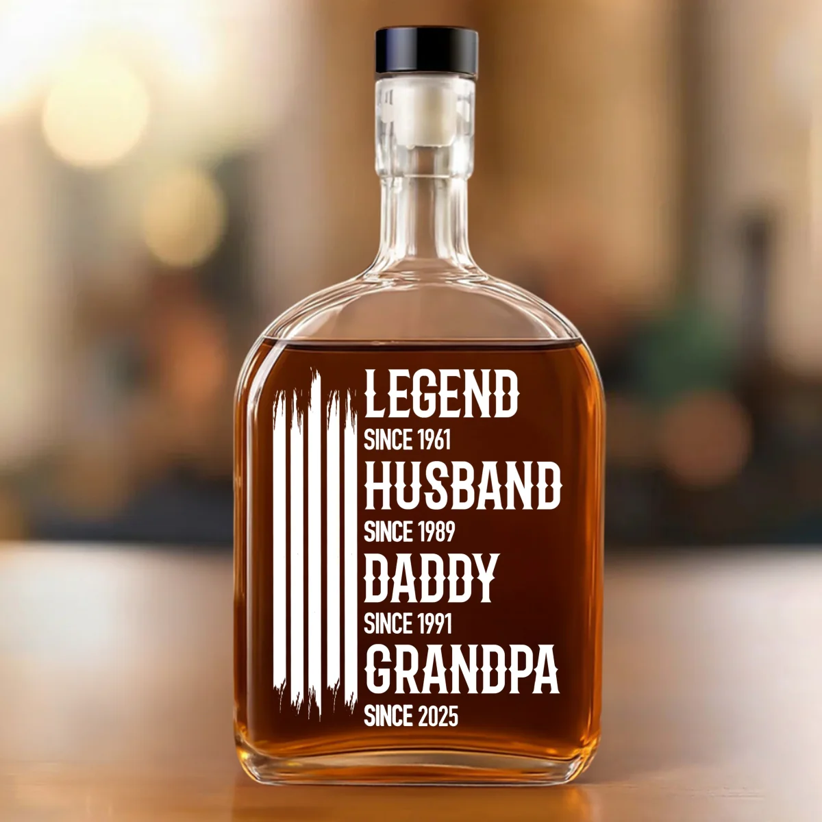 The Original Legend - Personalized Custom Spirits Decanter - Image 7