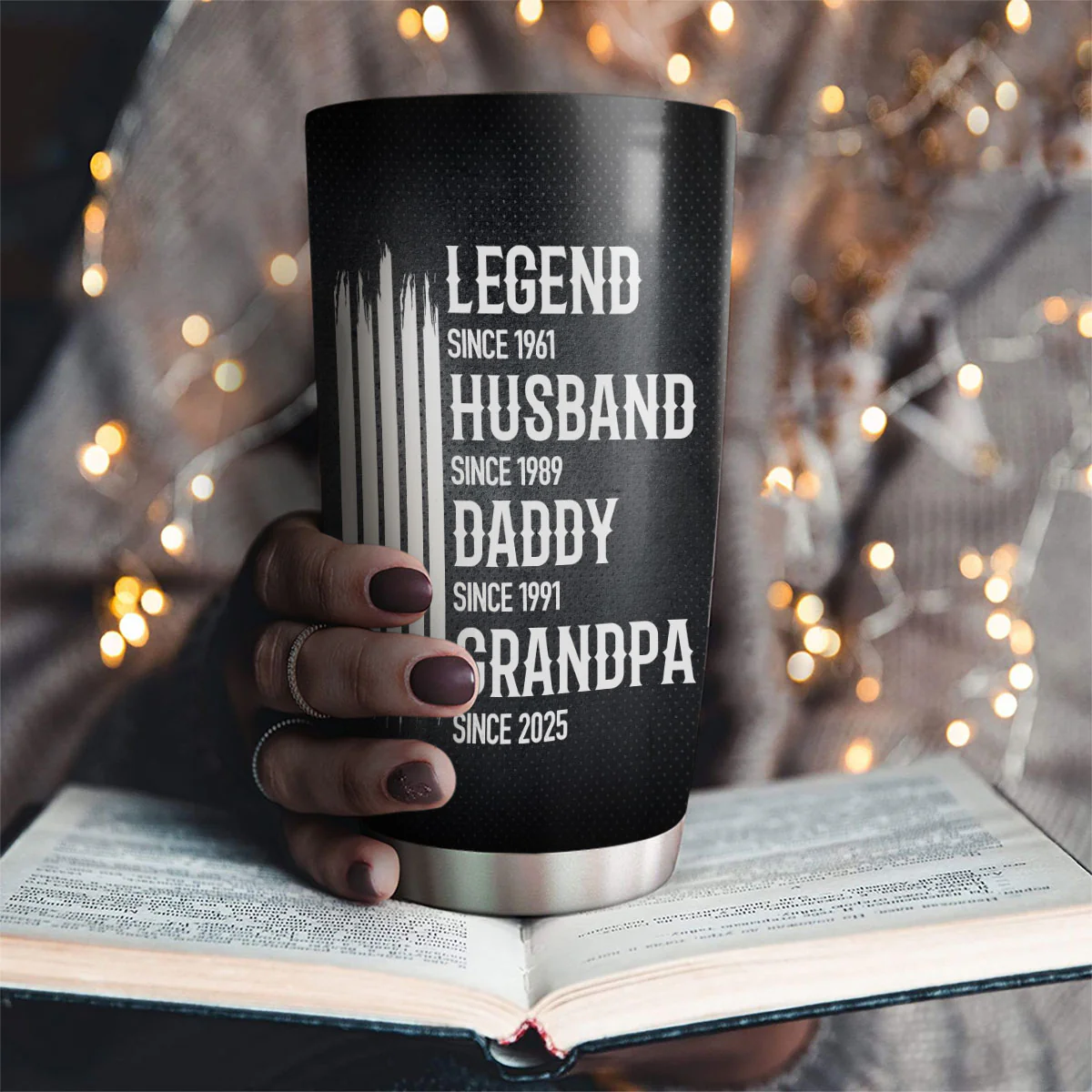 The Original Legend - Personalized Custom Tumbler - Image 4