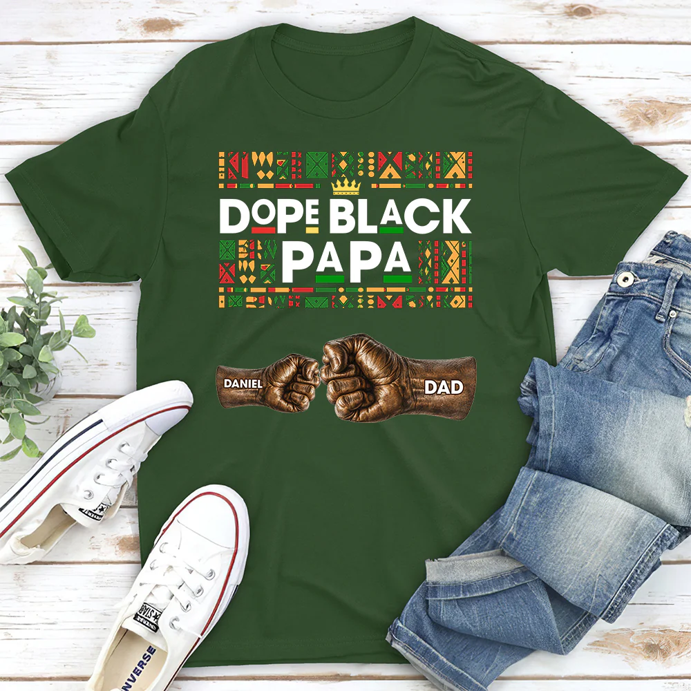 The Real Cool Dad - Personalized Custom Shirt - Image 3