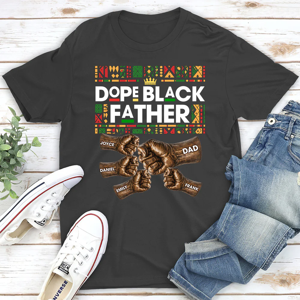 The Real Cool Dad - Personalized Custom Shirt - Image 4