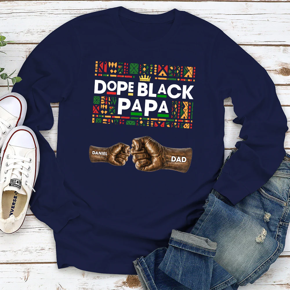 The Real Cool Dad - Personalized Custom Shirt - Image 5