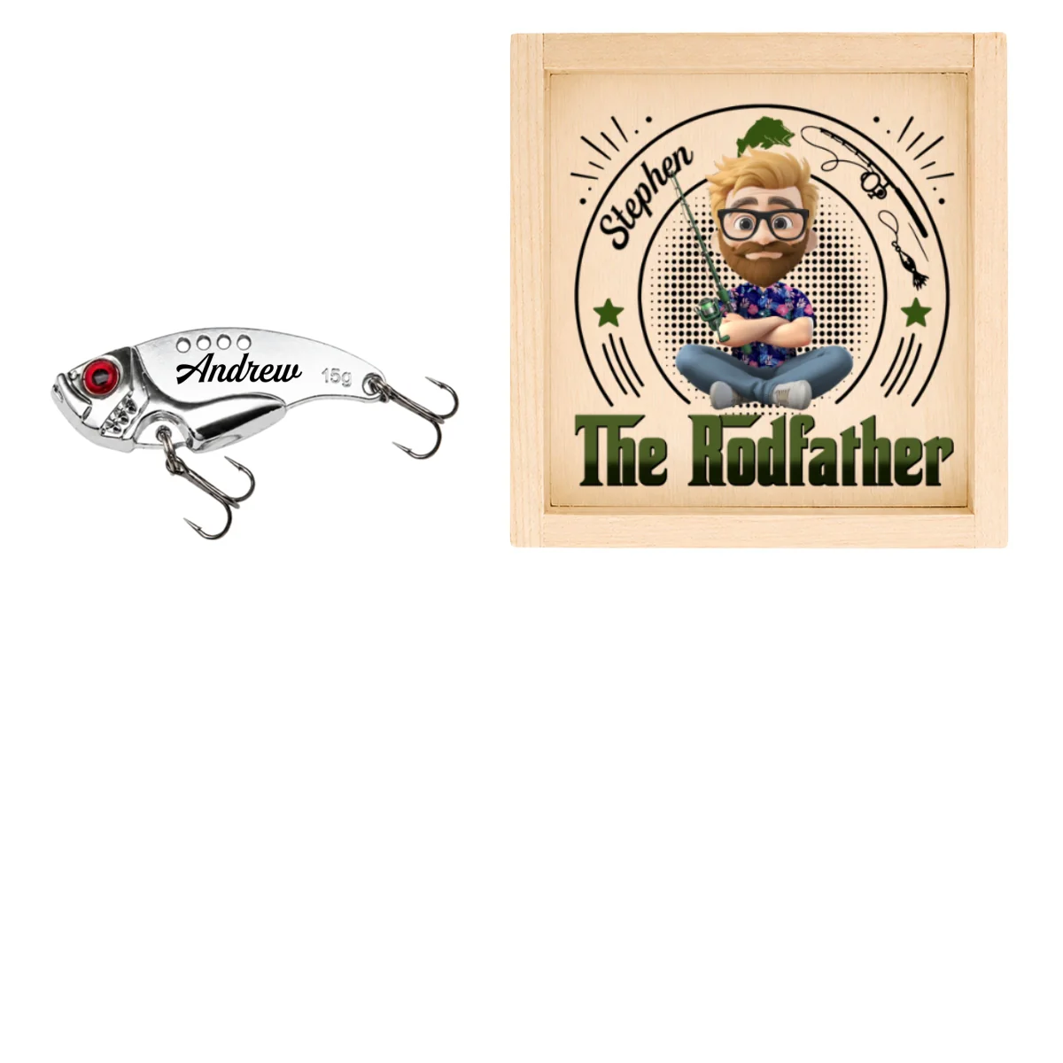The Rodfather - Personalized Custom Fishing Lure - Image 16