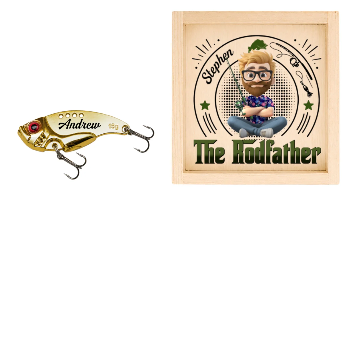 The Rodfather - Personalized Custom Fishing Lure - Image 17
