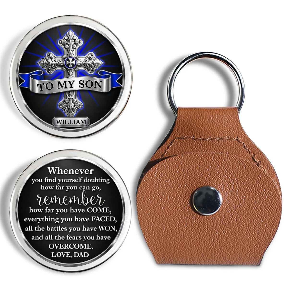 The Strongest Man - Personalized Custom 3D Effect Pocket Hug - Image 7