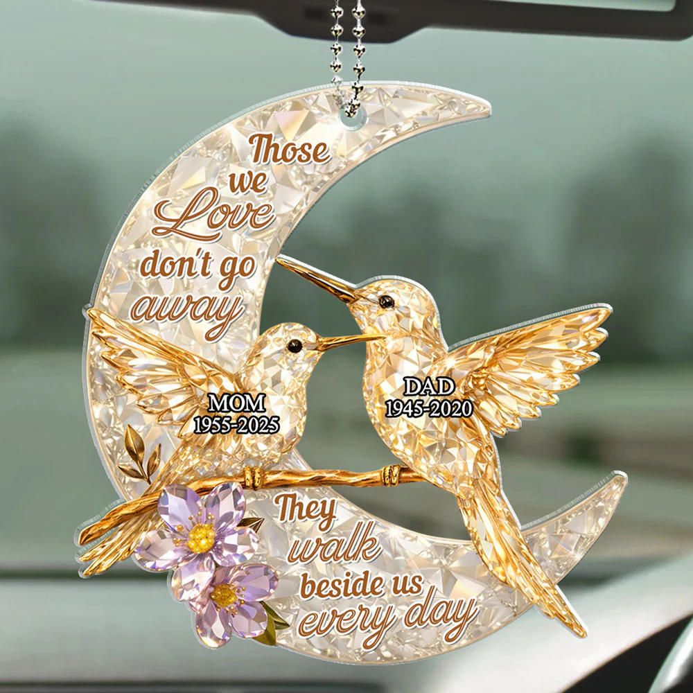 They Never Go Away Golden Ver - Personalized Custom 3D Effect Car Ornament