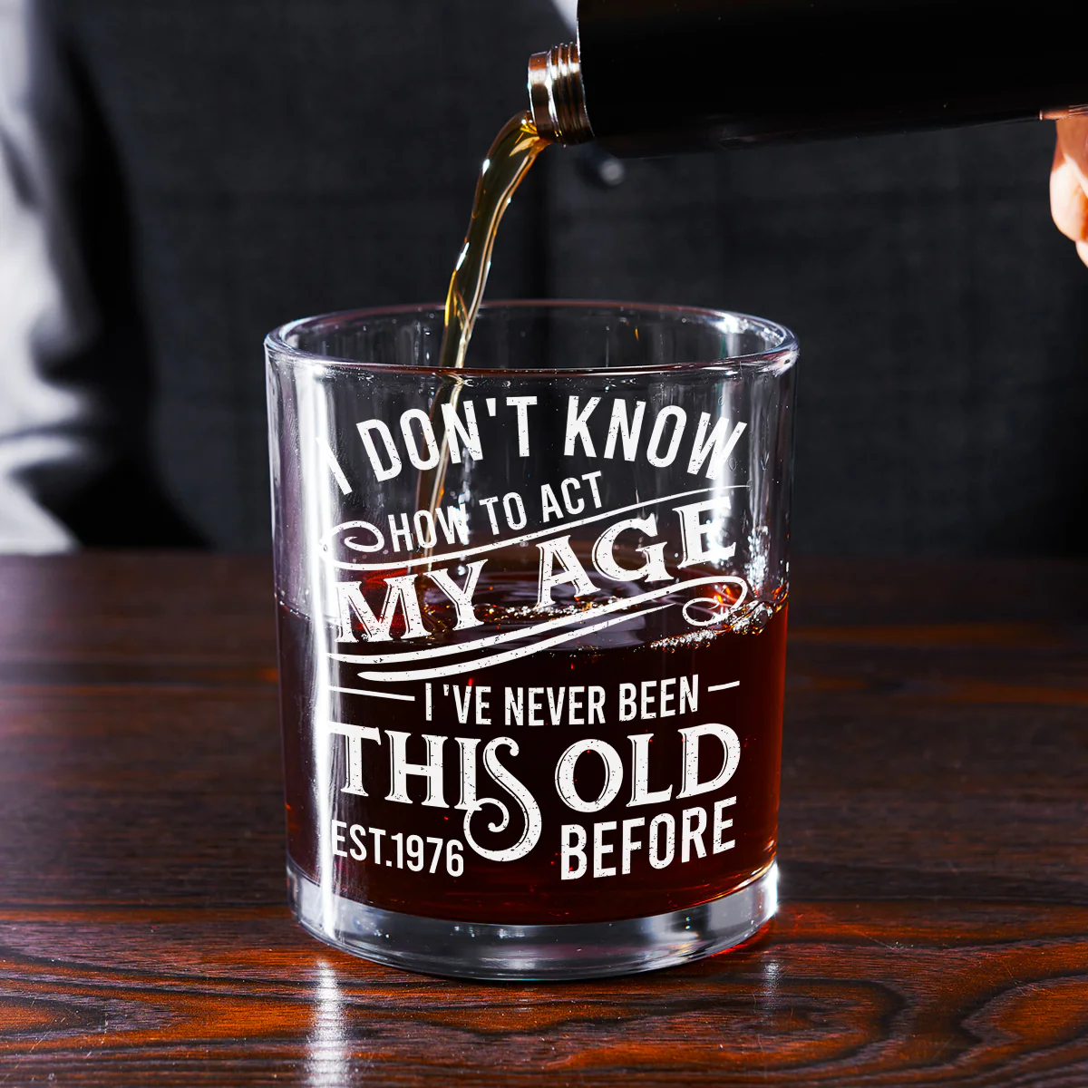 This Age - Personalized Custom Whiskey Glass - Image 3