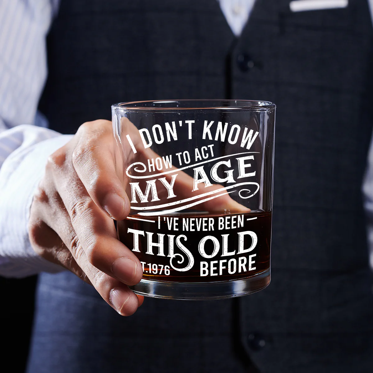 This Age - Personalized Custom Whiskey Glass - Image 5