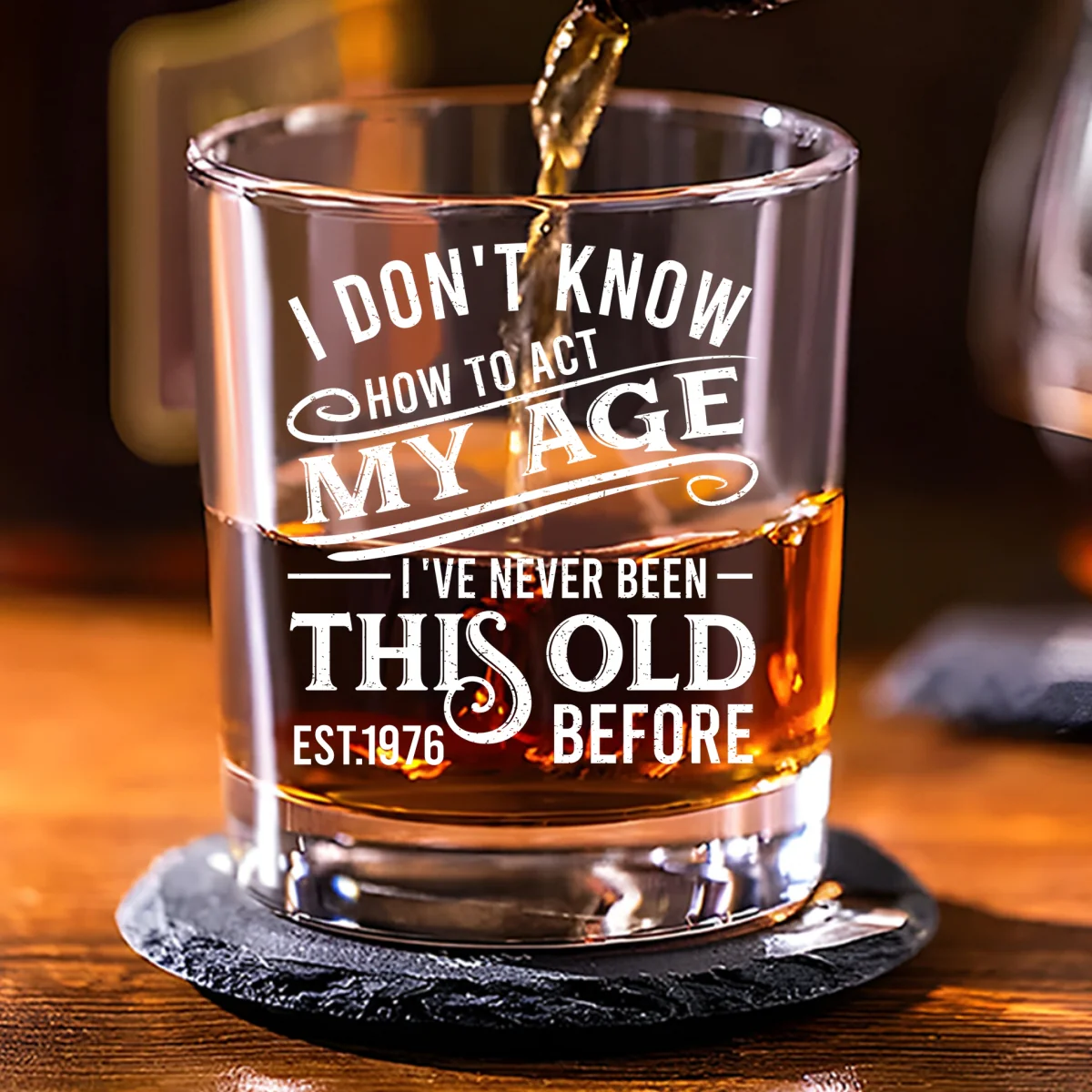 This Age - Personalized Custom Whiskey Glass - Image 7