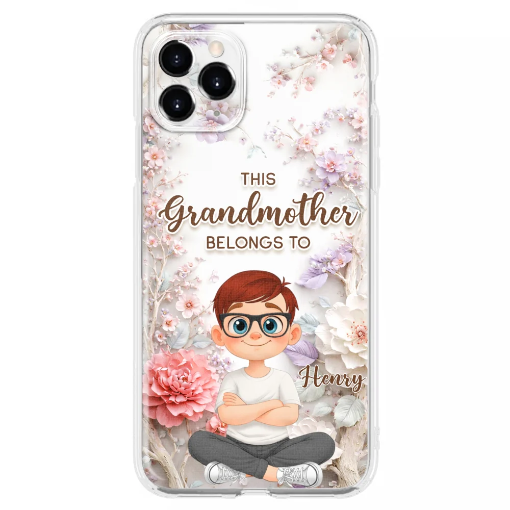 This Grandma Belongs To - Personalized Custom 3D Effect Phone Case - Image 10