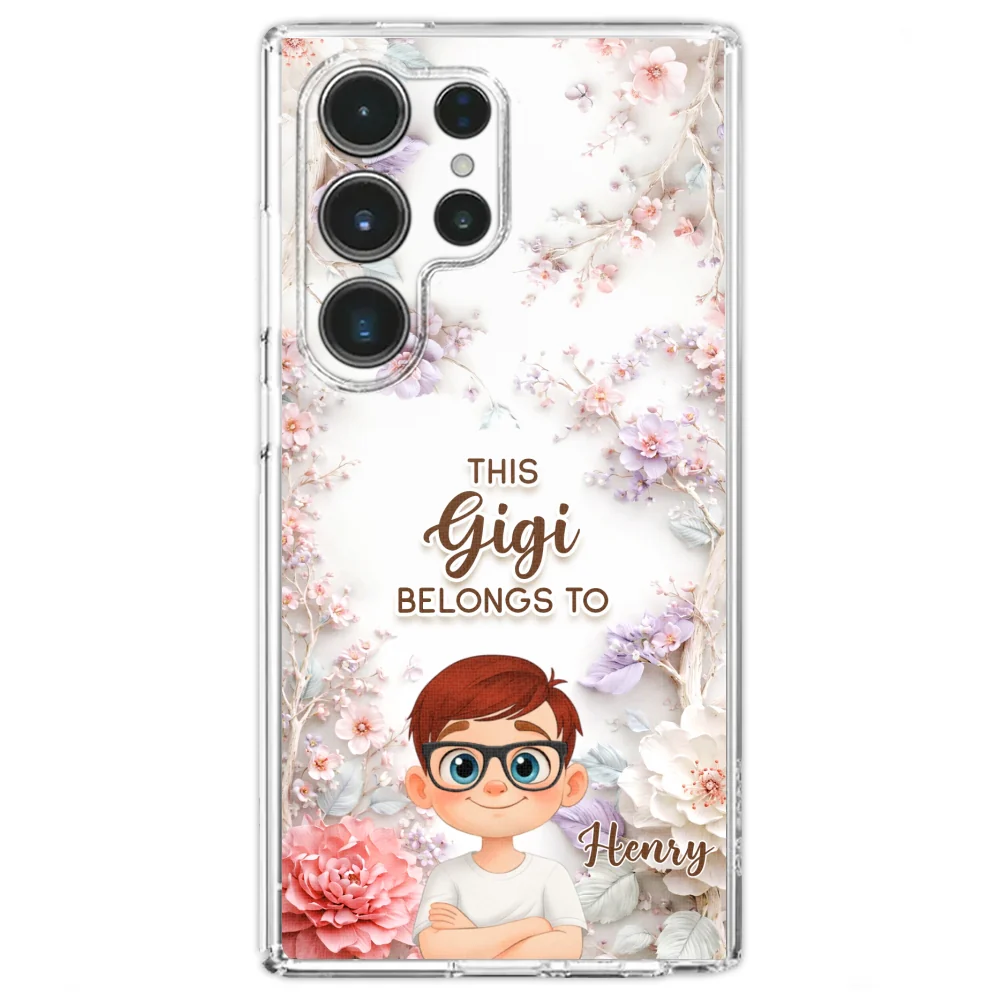 This Grandma Belongs To - Personalized Custom 3D Effect Phone Case - Image 33