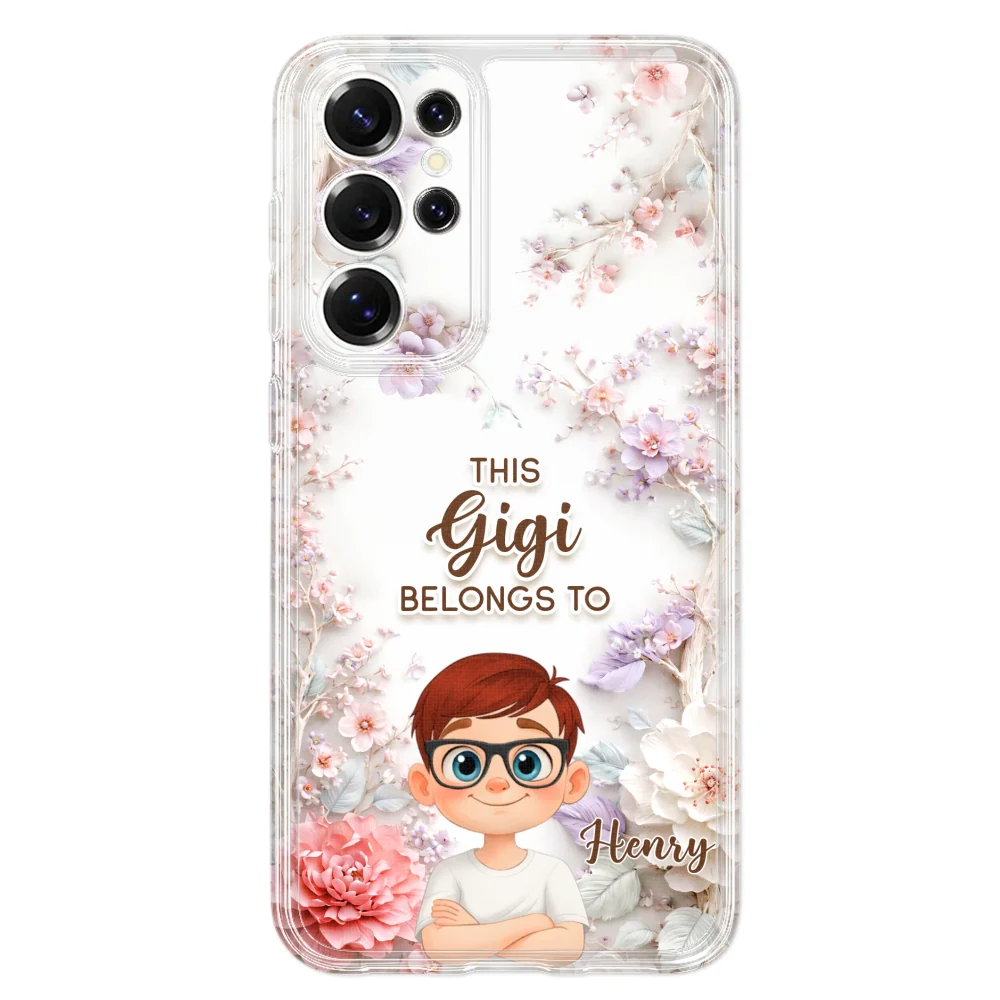 This Grandma Belongs To - Personalized Custom 3D Effect Phone Case - Image 36