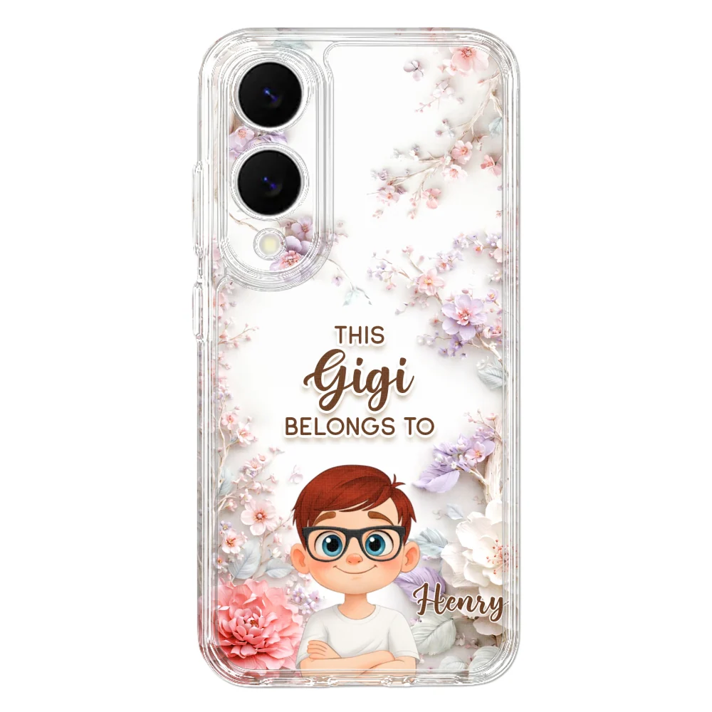 This Grandma Belongs To - Personalized Custom 3D Effect Phone Case - Image 38