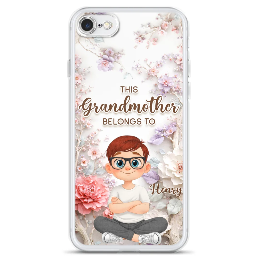 This Grandma Belongs To - Personalized Custom 3D Effect Phone Case - Image 6