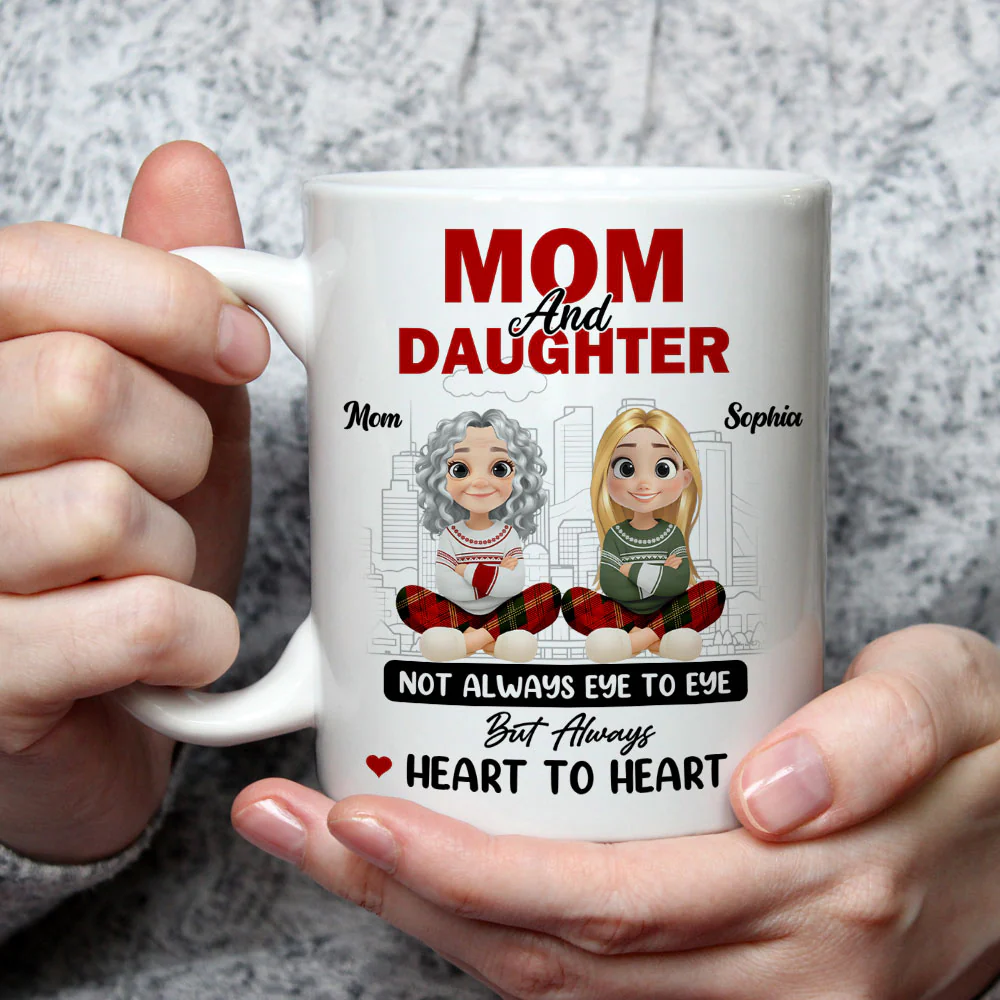 Tied Together By Pure Love - Personalized Custom Coffee Mug - Image 2