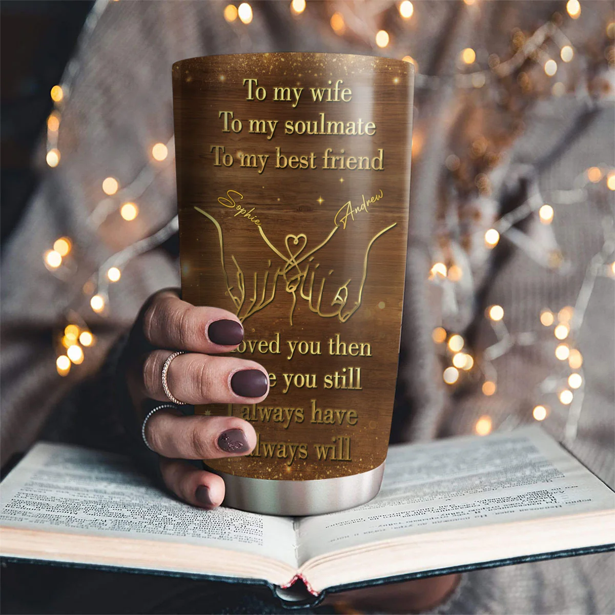 To My Everlasting Love - Personalized Custom Tumbler - Image 5