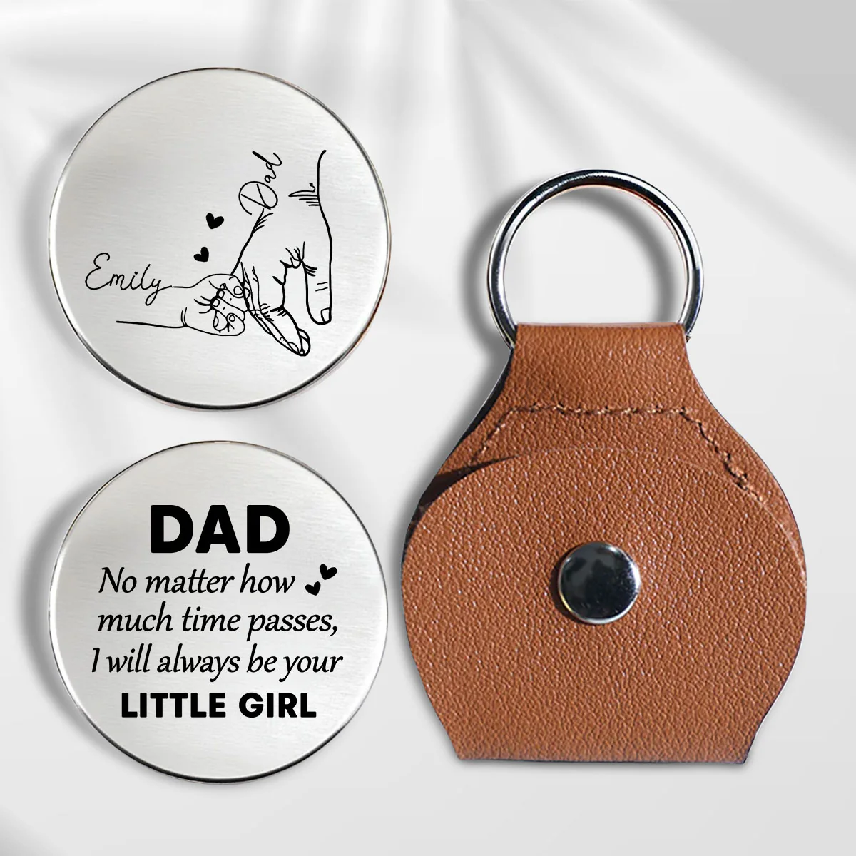 To My Son I Will Always Be There Forever - Personalized Custom Pocket Hug