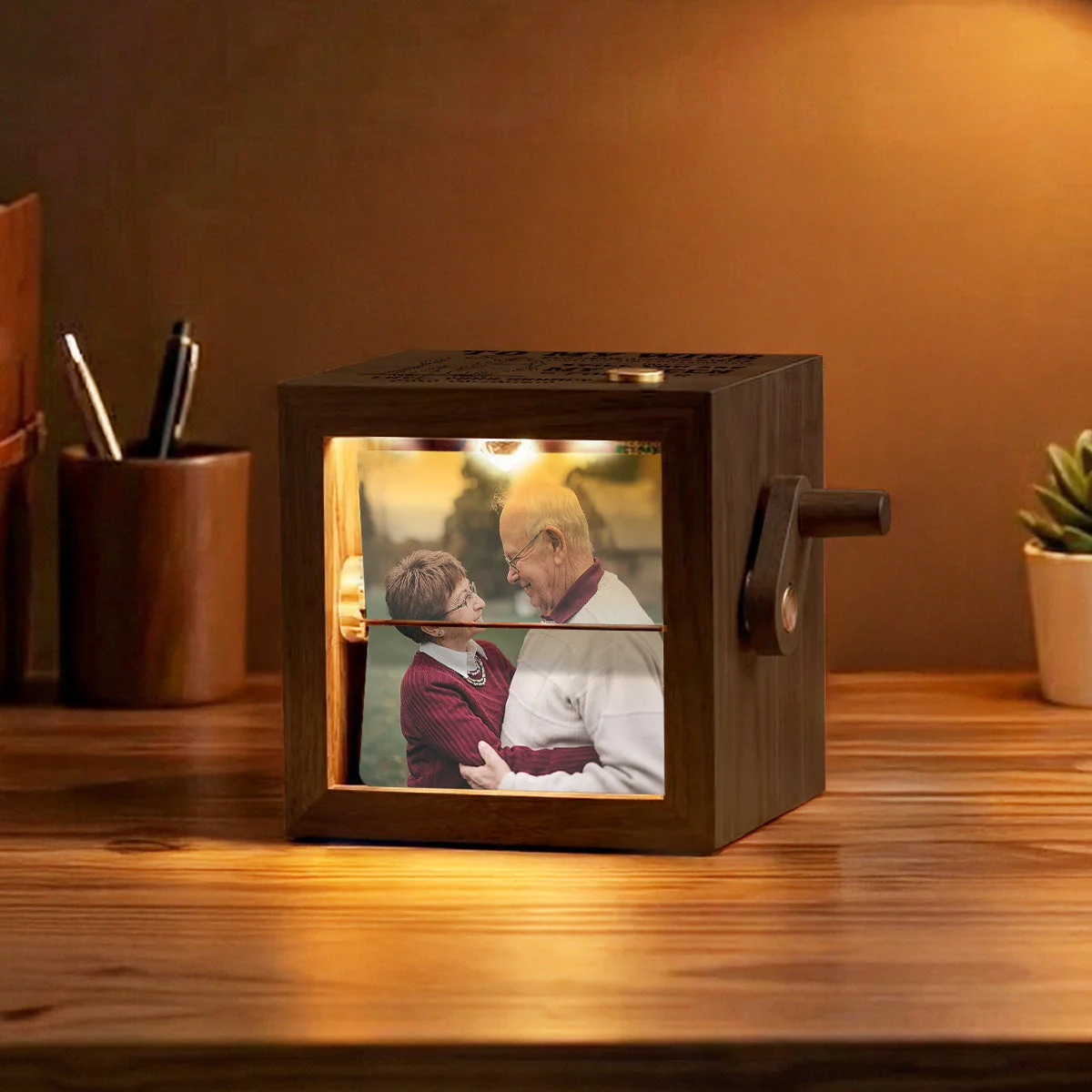 To My Wife - Personalized Custom Photo Flipbook Animation Box - Image 3