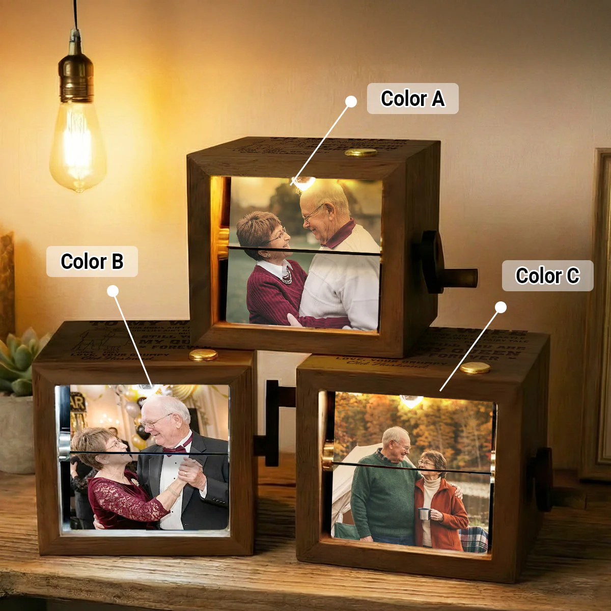 To My Wife - Personalized Custom Photo Flipbook Animation Box - Image 4