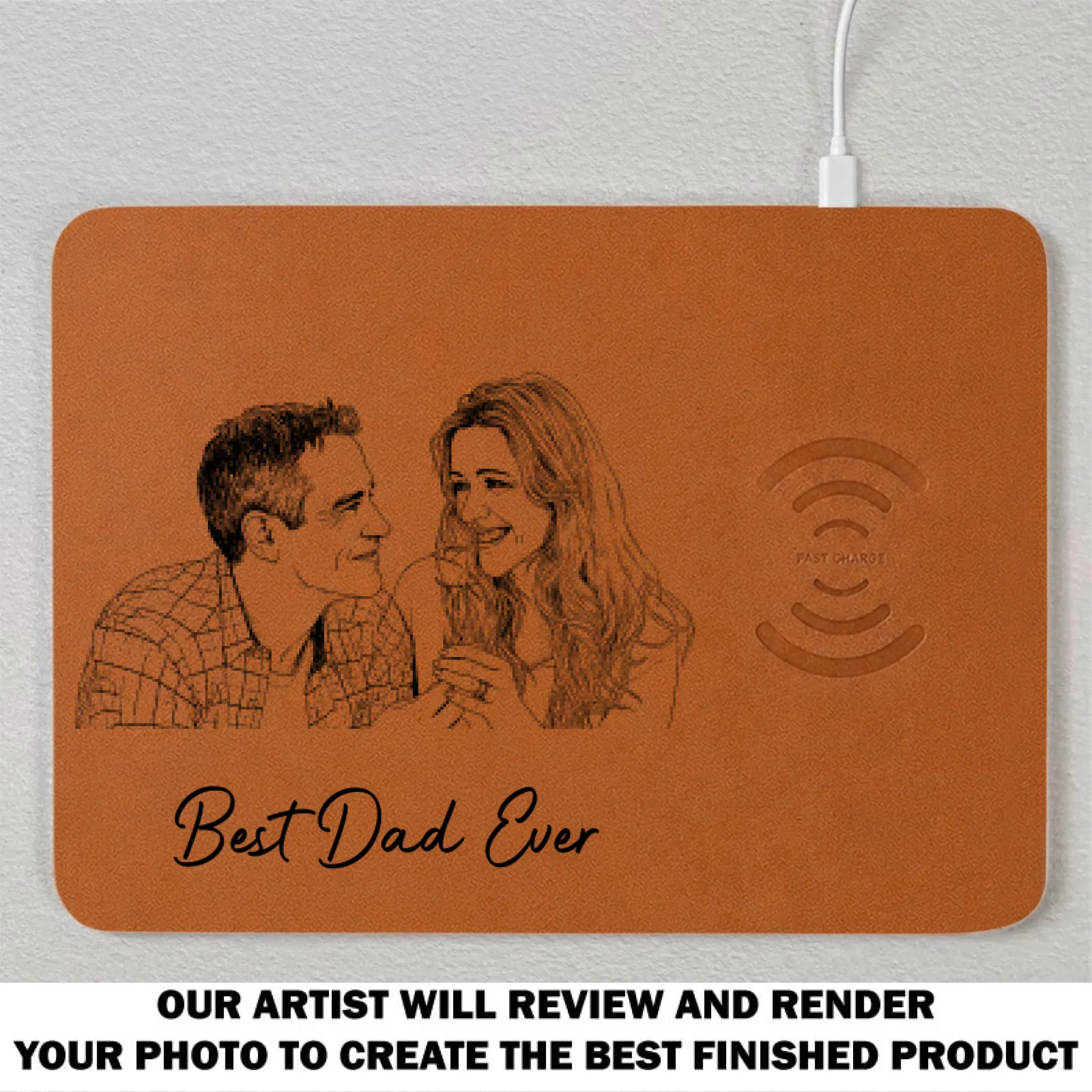 Together Forever - Personalized Custom Charging Mat - Image 9