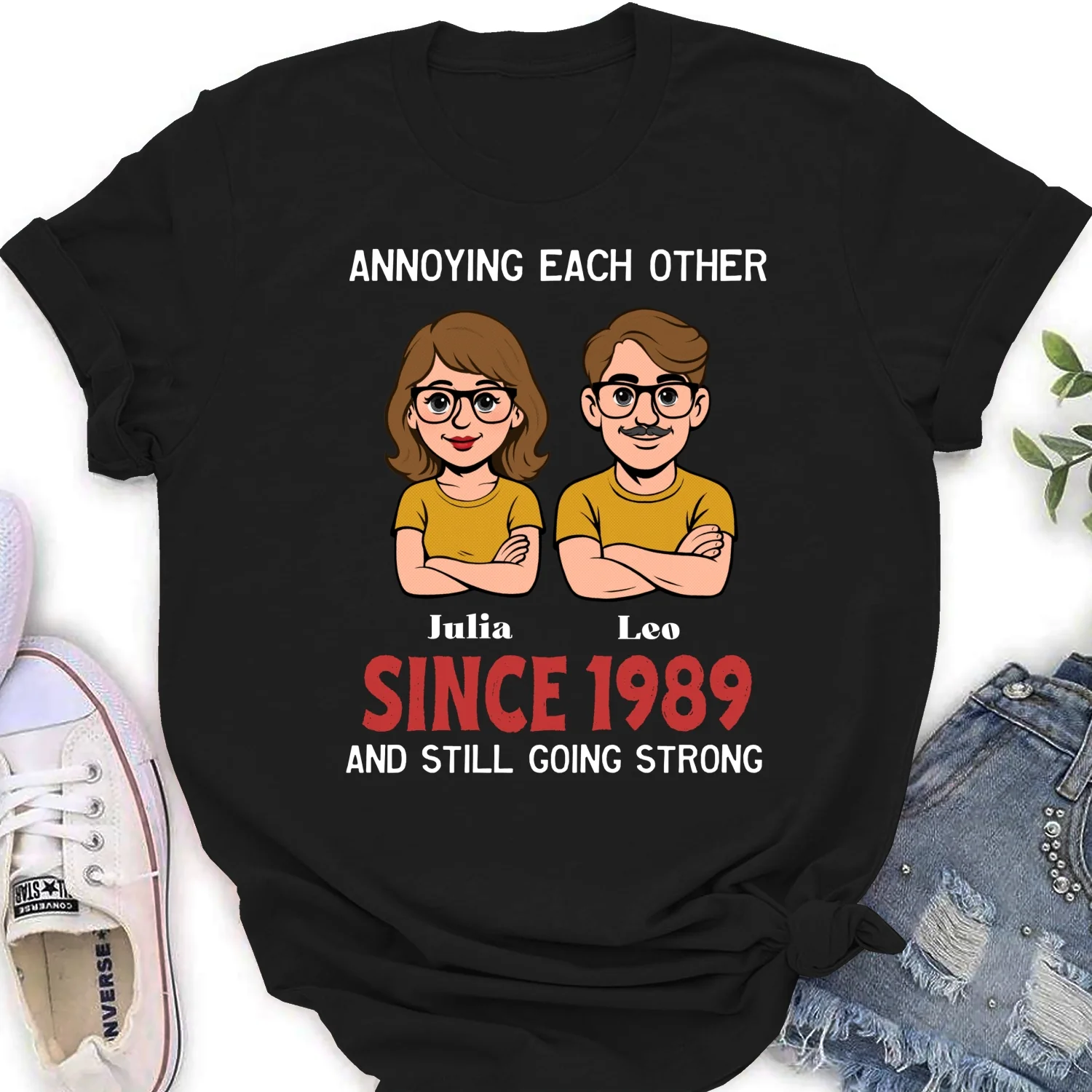 Together Forever Retro - Personalized Custom Shirt - Image 16