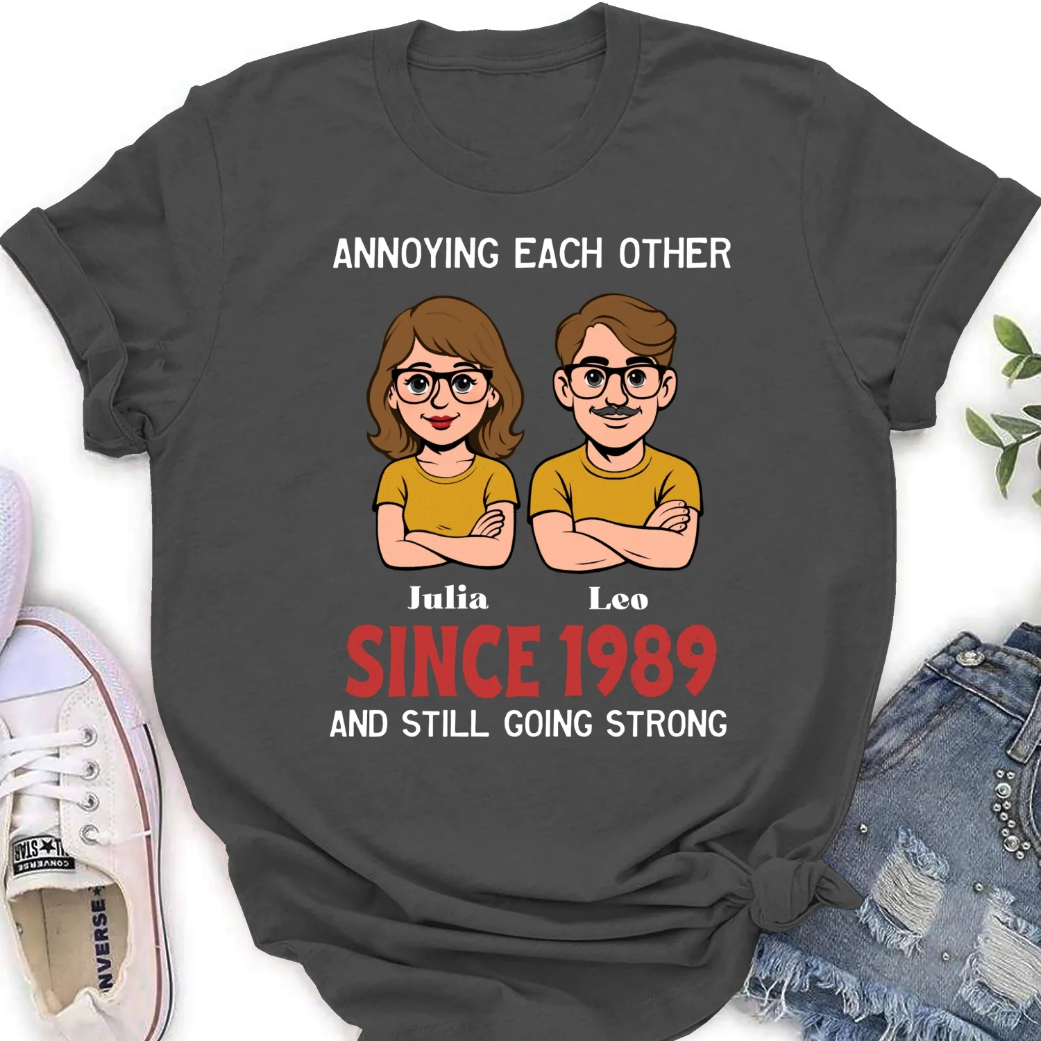 Together Forever Retro - Personalized Custom Shirt - Image 17