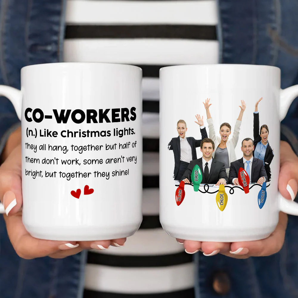 Together They Shine - Personalized Custom Coffee Mug - Image 5