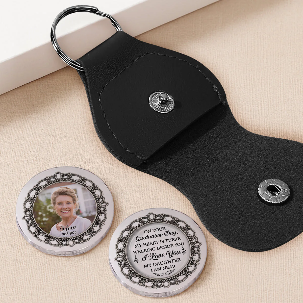Walking Beside You - Personalized Custom Pocket Hug - Image 2