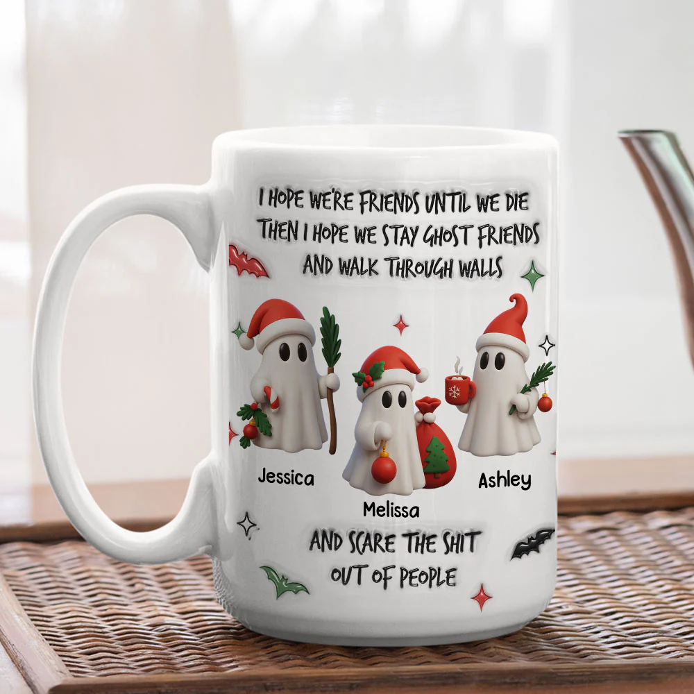 Walking Through Walls With You - Personalized Custom 3D Inflated Effect Mug - Image 5