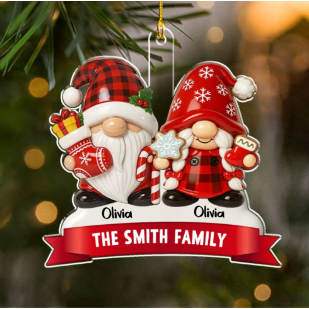 Warm Moments - Personalized Custom Acrylic Ornament - Image 6
