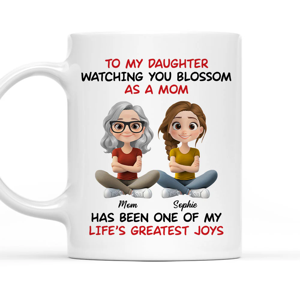 Watching You Blossom - Personalized Custom Coffee Mug