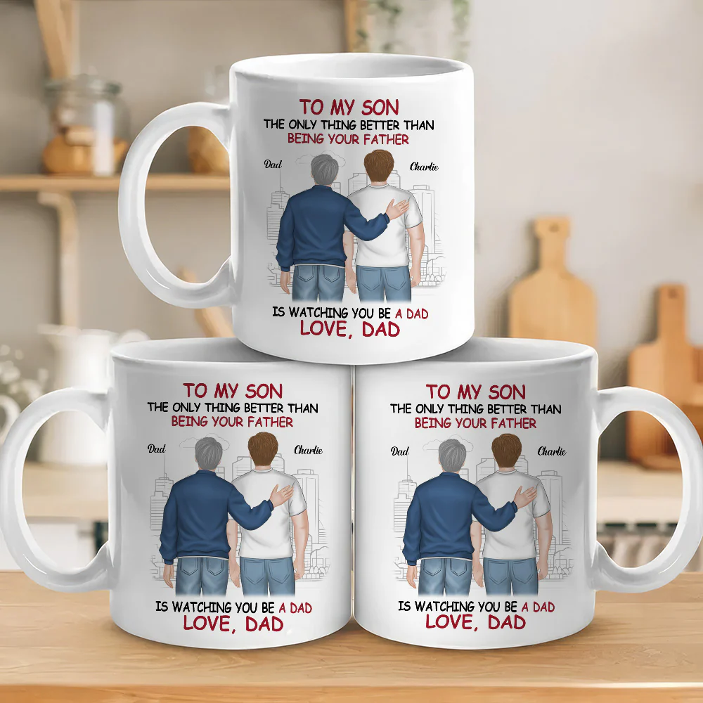 We Are Proud Of You - Personalized Custom Coffee Mug - Image 3