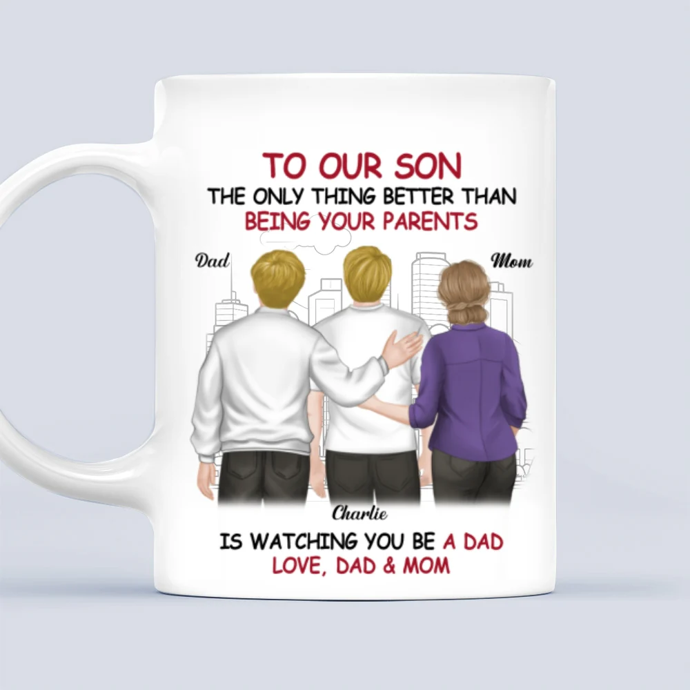 We Are Proud Of You - Personalized Custom Coffee Mug - Image 7
