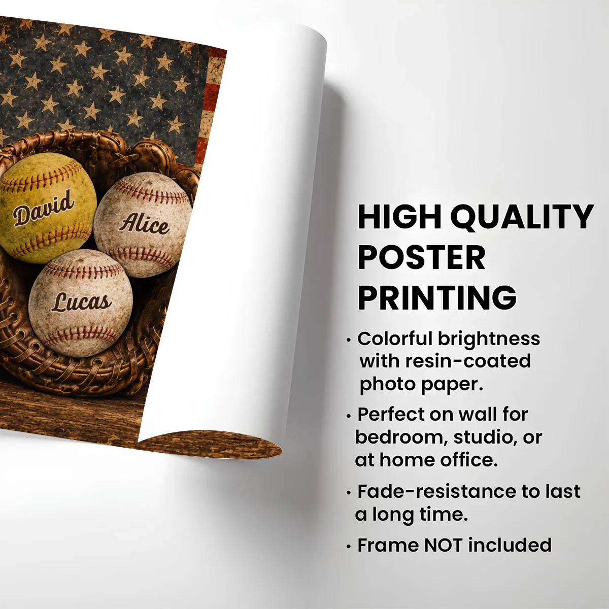 We Caught The Best Dad Ever - Personalized Custom Poster - Image 6